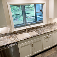 The primary goal of this kitchen was to provide the homeowners with a fresh, modernized update with some much-needed lighting improvements.